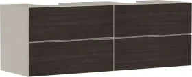 Hansgrohe Xevolos E Waschtischunterschrank 157x55cm, 4 Schubkästen