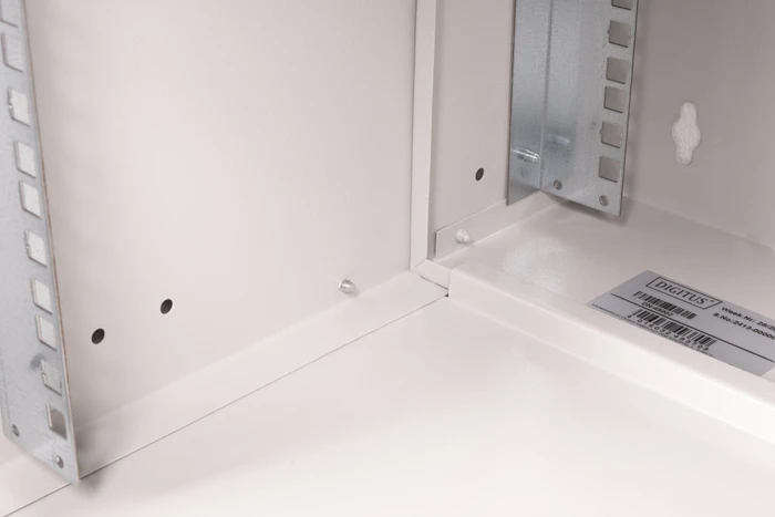 Digitus Professional SoHo Pro Line 19" Wandgehäuse 7HE, unmontiert, Sicherheitsglastür, IP20, RAL 7035, 400mm tief