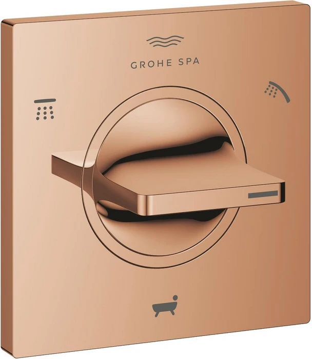 Grohe Allure 3-Wege Umstellung warm sunset