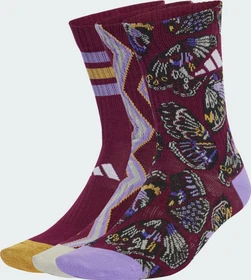 adidas Farm Socken multicolor/amazon red, 3 Paare (Damen)