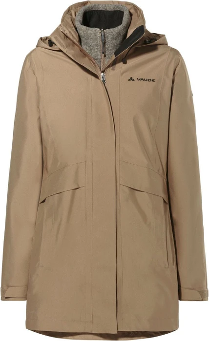 Vaude Idris 3in1 IV Funktionsmantel oat (Damen)