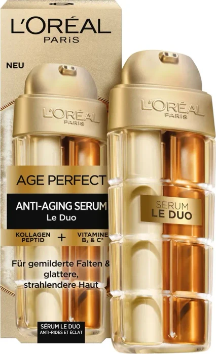 L'Oréal Age Perfect Anti-Aging Serum Le Duo, 30ml
