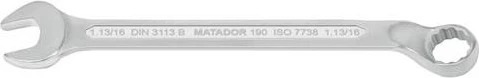 Matador 0190 Ring-Maulschlüssel zöllig, 1.13/16"x550mm