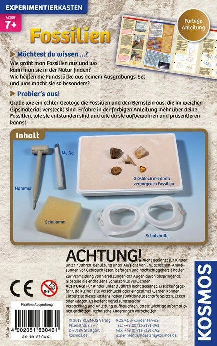 Kosmos Fossilien Ausgrabungs-Set