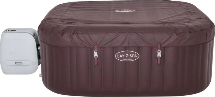 Bestway Lay-Z-Spa Maldives HydroJet Pro WLAN Whirlpool quadratisch 201x201x80cm