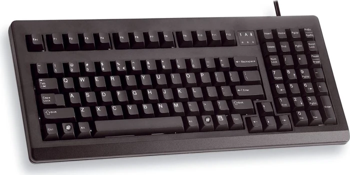 Cherry G80-1800 &, schwarz, MX BLACK, PS/2 & USB, DE