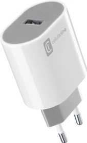 Cellularline USB-A Charger Style Color 12W weiß