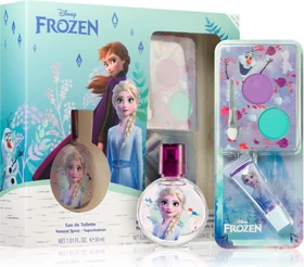 Air Val Disney Frozen II Girls EdT 30ml + Lipgloss 6ml + Lidschattenpalette Duftset