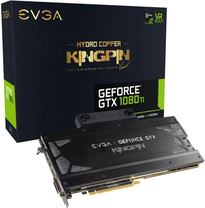 EVGA GeForce GTX 1080 Ti KINGPIN Hydro Copper Gaming, 11GB GDDR5X, DVI, HDMI, 3x mDP
