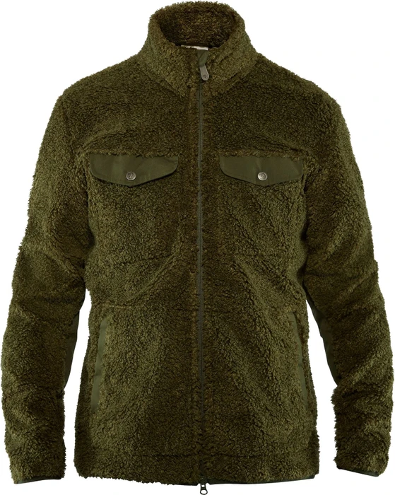 Fjällräven Greenland Pile Fleece Funktionsjacke deep forest (Herren)