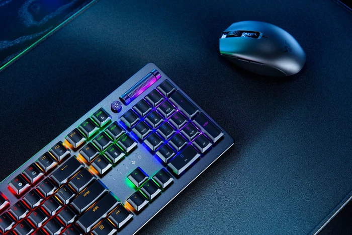 Razer DeathStalker V2 Pro, Razer Low-Profile Linear Optical RED, USB/Bluetooth, DE