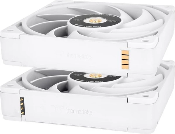 Thermaltake ToughFan EX12 Pro High Static Pressure PC Cooling Fan weiß, 120mm, 3er-Pack