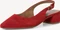 Tamaris Leder Slingpumps rot (Damen) Vorschaubild
