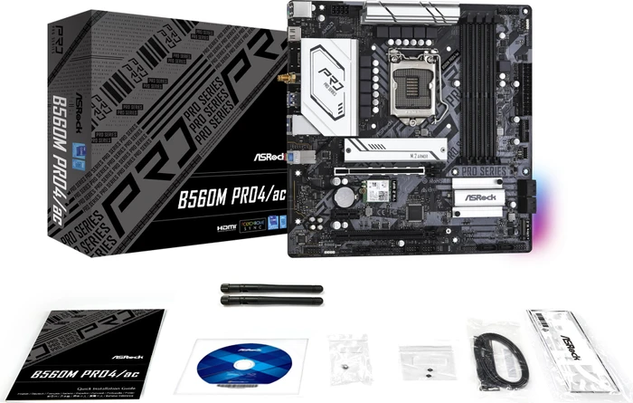 ASRock B560M Pro4/ac (Intel 1200)