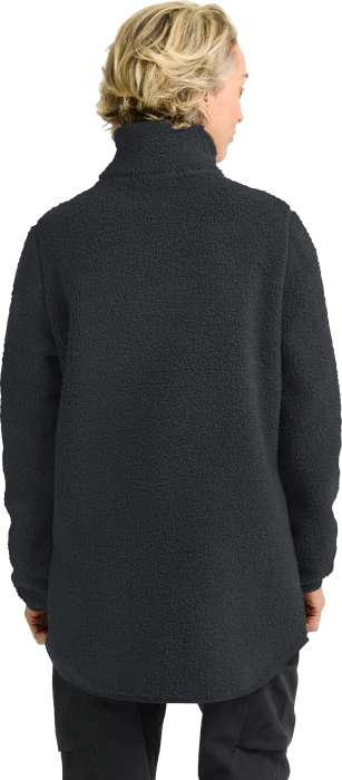 Jack Wolfskin High Curl Coat Funktionsmantel schwarz (Junior)