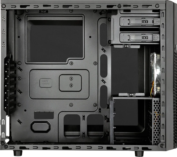 SilverStone Precision PS11, schwarz, Acrylfenster