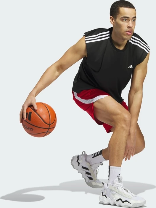 adidas Icon Squad Shorts team power red/white (Herren)