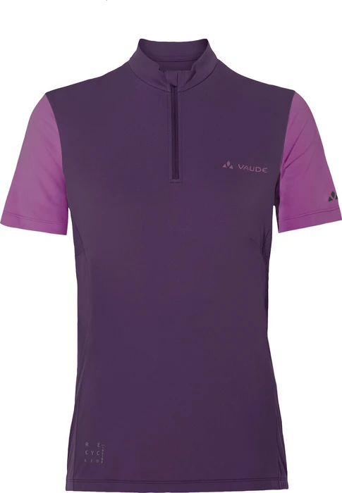 Vaude Matera HZ Trikot kurzarm eggplant (Damen)