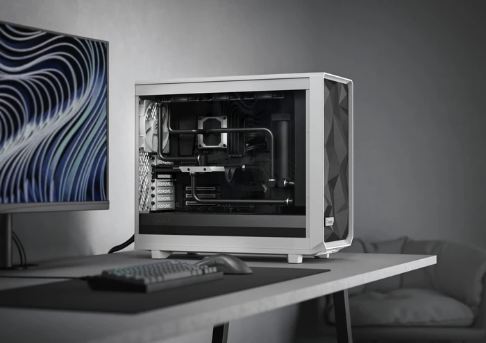 Fractal Design Meshify 2 Lite RGB Black TG Light Tint, Glasfenster
