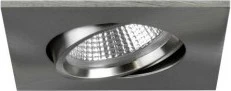 Brumberg INDIWO68-S dim2warm LED Einbauleuchte eckig nickel matt