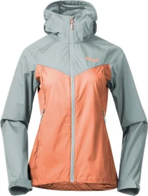 Bergans Microlight Funktionsjacke cantaloupe/misty forest (Damen)