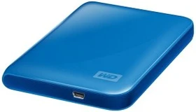 Western Digital WD My Passport Essential New, blau, 500GB, USB 2.0 Mini-B (WDBAAA5000ABL)
