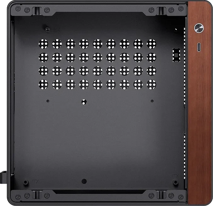 Jonsbo NV10, schwarz, Mini-ITX