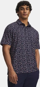 Under Armour Playoff 3.0 Poloshirt kurzarm midnight navy/posh pink/castlerock (Herren)