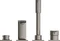 Grohe Allure 4-Loch-Einhand-Wannenkombination hard graphite gebürstet Vorschaubild
