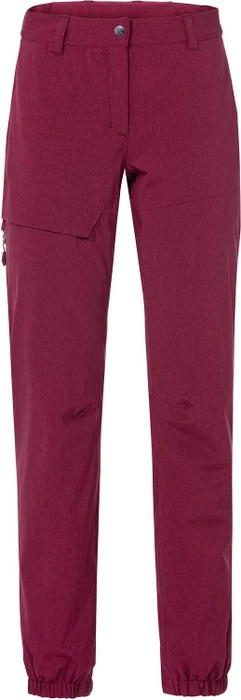Vaude Yaras Warm Rain Fahrradhose lang cassis (Damen)