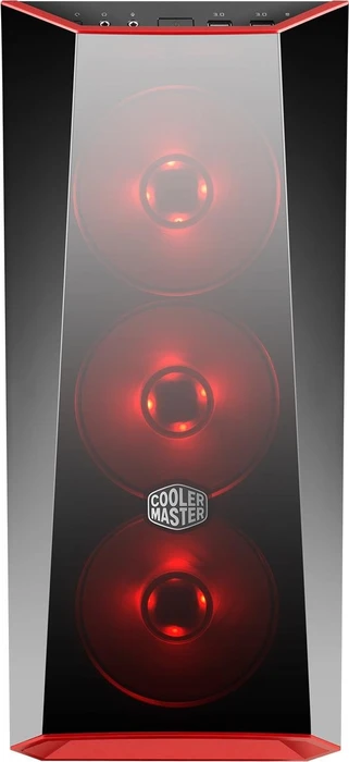 Cooler Master MasterBox Lite 5 RGB, schwarz, Glasfenster