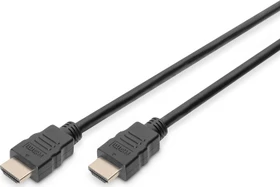 Digitus High Speed mit Ethernet HDMI Kabel schwarz, 2m