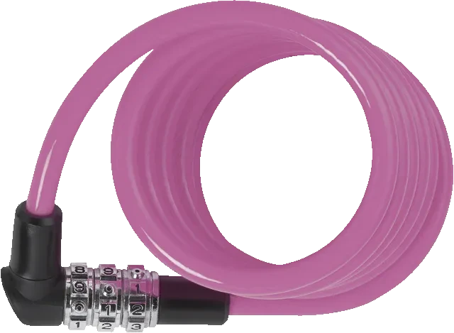 ABUS 3506C/120 Spiralkabelschloss, Zahlenkombination color
