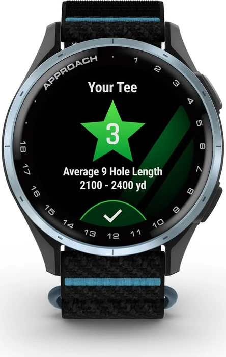 Garmin Approach J1 GPS-Golfuhr cloud blue/black/azure