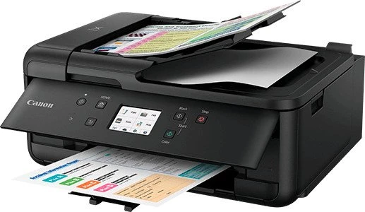 Canon PIXMA TR7550 schwarz, Tinte, mehrfarbig