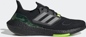 adidas Ultraboost 22 core black/iron metallic/beam green (Herren)