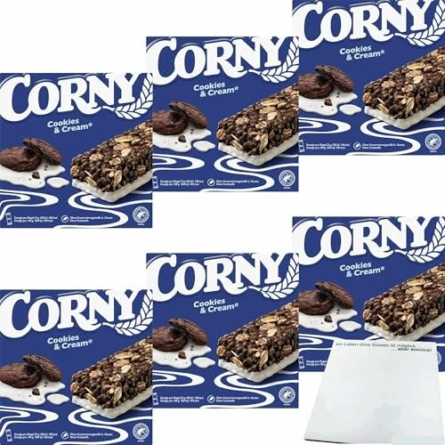 Corny Classic Müsliriegel Cookies&Cream 138g (6x 23g)