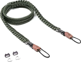 C-Rope Kameragurt Traveler aus Paracord 100cm Military Olive