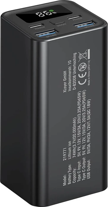 XLayer Power Bar 20000mAh schwarz