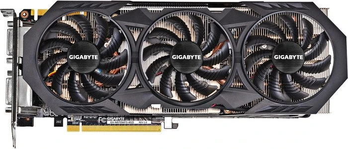 GIGABYTE GeForce GTX 970 Windforce 3X, 4GB GDDR5, 2x DVI, HDMI, 3x DP