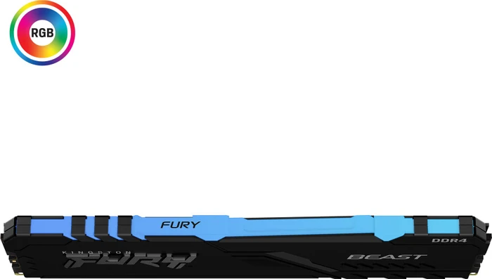 Kingston FURY Beast RGB UDIMM 32GB, DDR4-3200, CL16-20-20, 2RX8