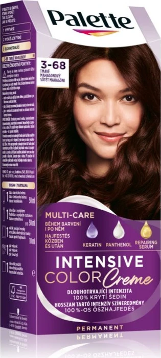Schwarzkopf Palette Intensive Color Creme Haarfarbe 3-68 r2 dark mahogany, 110ml
