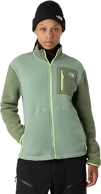 The North Face Yumiori Fleece Full Zip Jacke slate moss/bark mist/astro lime (Damen)