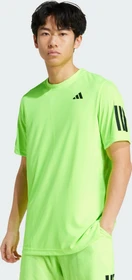 adidas Club Tennis Climacool 3-Streifen Funktionsshirt kurzarm lucid lemon (Herren)