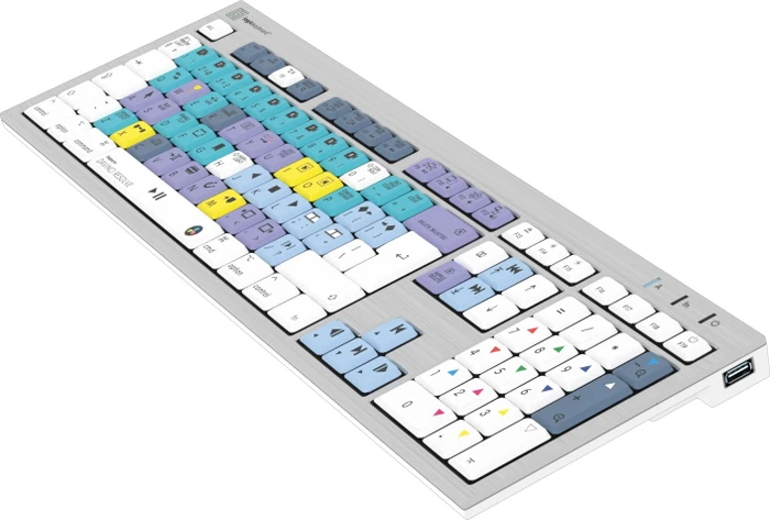 LogicKeyboard ALBA DaVinci Resolve Slim Line Mac, USB, UK