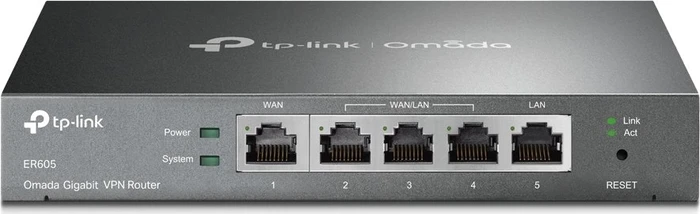 TP-Link Omada ER605 Gigabit Router, 5x RJ-45