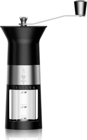 Bialetti manuelle Kaffeemühle edelstahl