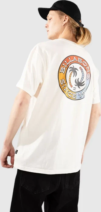 Billabong Tropical Pets Premium T-Shirt kurzarm off white (Herren)