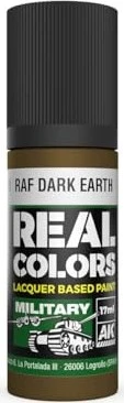 AK-Interactive 2nd Gen Real Colors raf dark earth, 17ml
