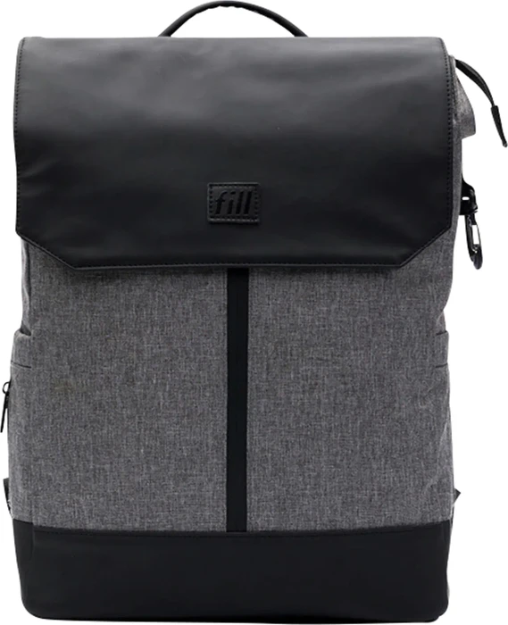 Fillikid Osaka Wickelrucksack grau melange